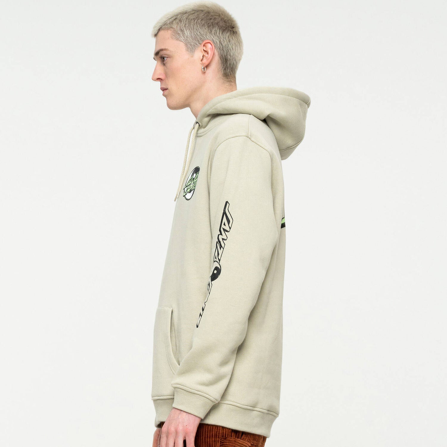 Santa Cruz Yin Yang Hoodie - Nickel