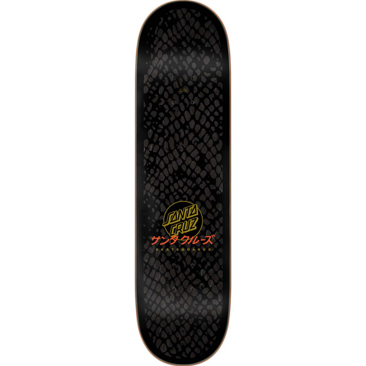 Santa Cruz Japanese Snake Dot Skateboard Deck 8.25"