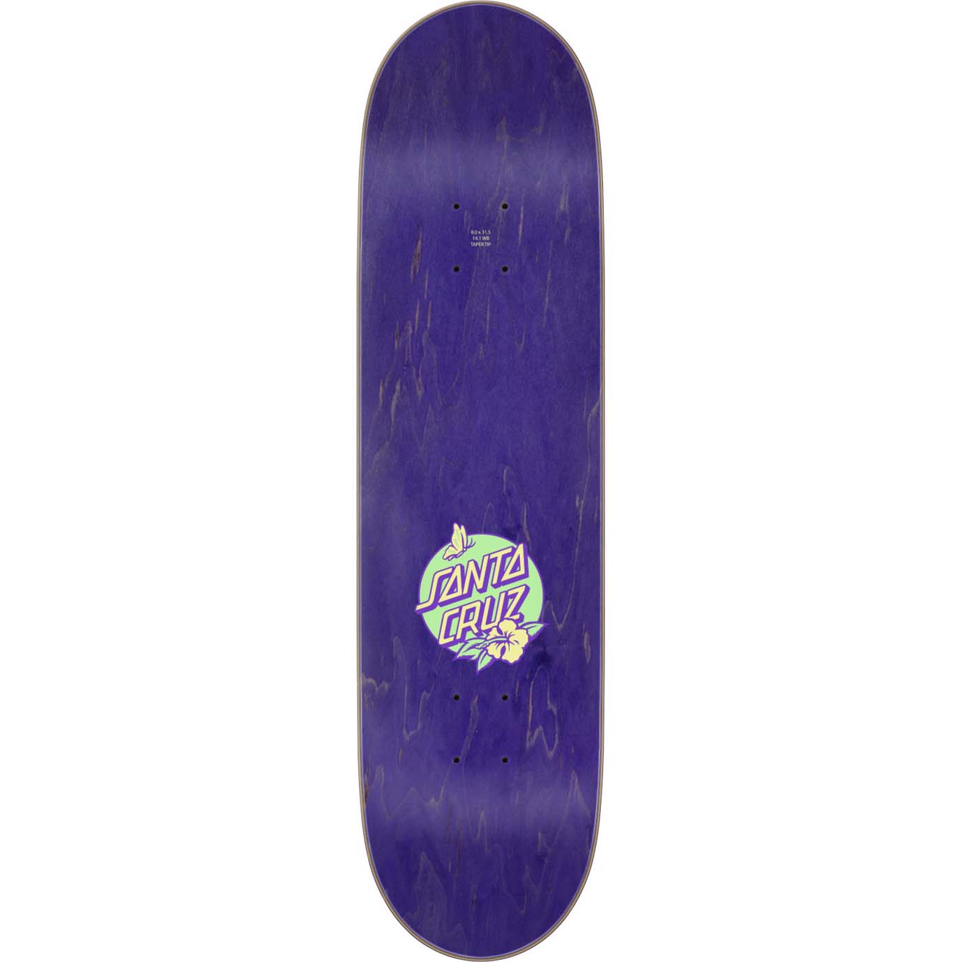 Santa Cruz Pro VX Paradise Skateboard Deck - Asp 8"