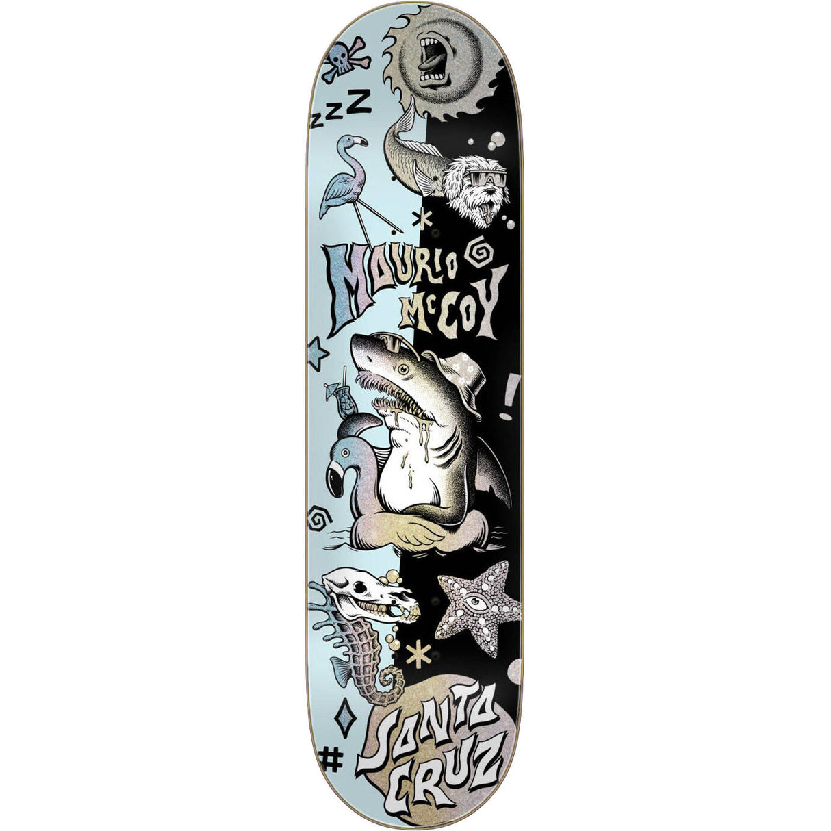 Santa Cruz VX Fever Dream Skateboard Deck - McCoy 8.25"