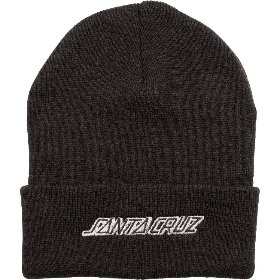 Santa Cruz Classic Strip Beanie - Black