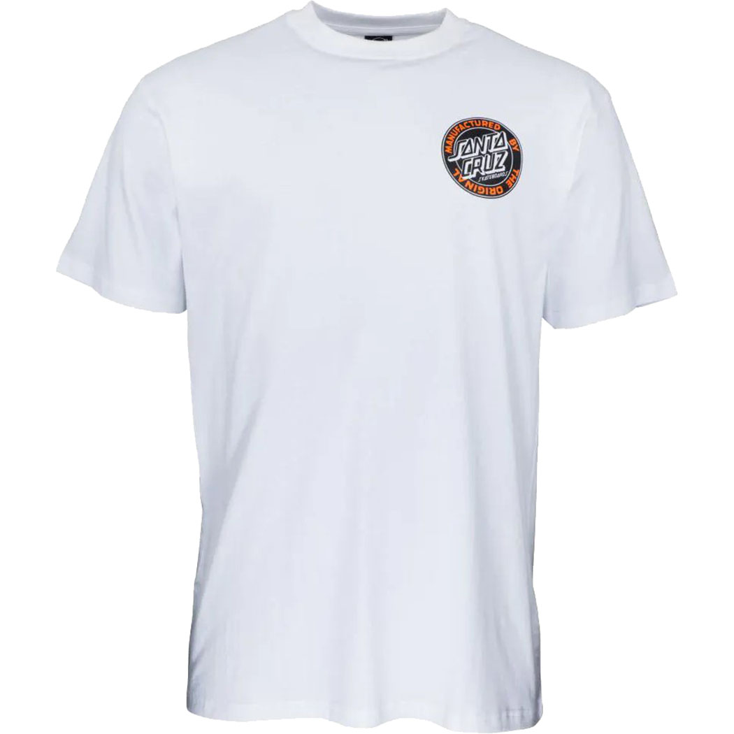 Santa Cruz MFG Dot T Shirt - White