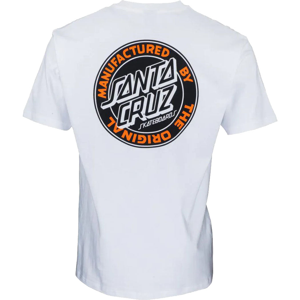 Santa Cruz MFG Dot T Shirt - White