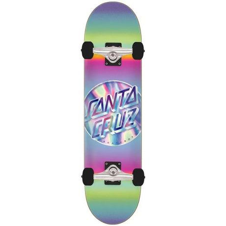 Santa Cruz Iridescent Dot Complete Skateboard - Multi 8''