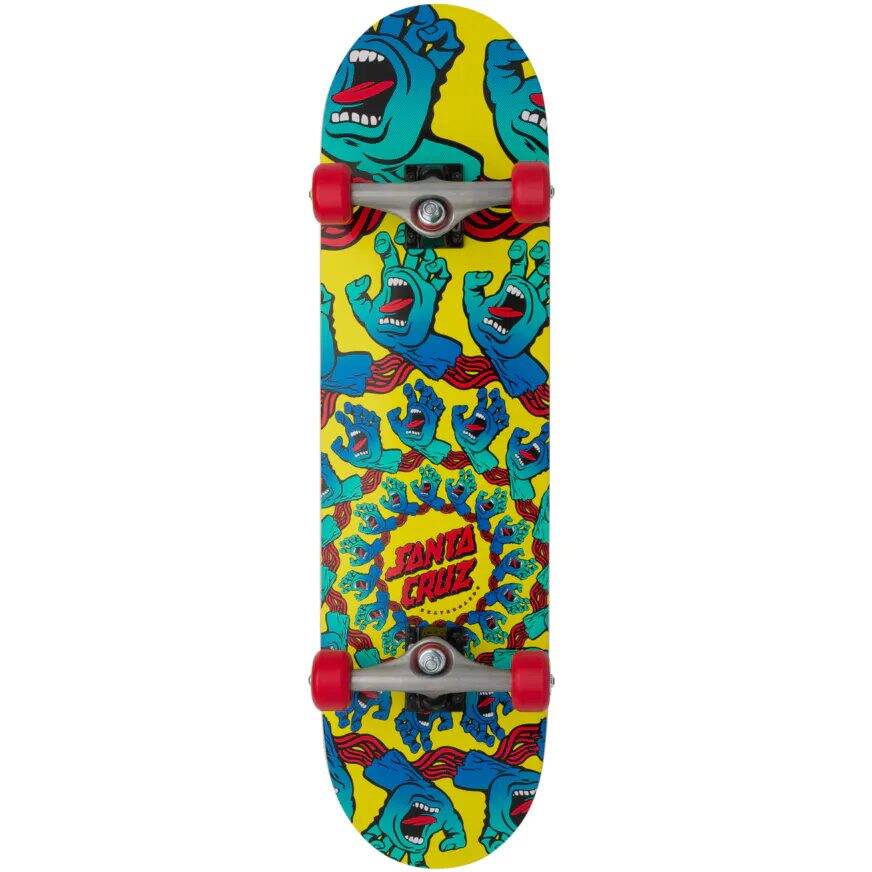Santa Cruz Mandala Hand Complete Skateboard - Multi 8.25''