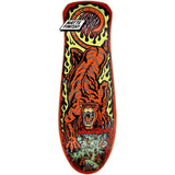 Santa Cruz Salba Tiger Reissue Skateboard Deck - Orange 10.3''