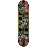 Santa Cruz Transcend Dots VX Skateboard Deck - Black 7.75''