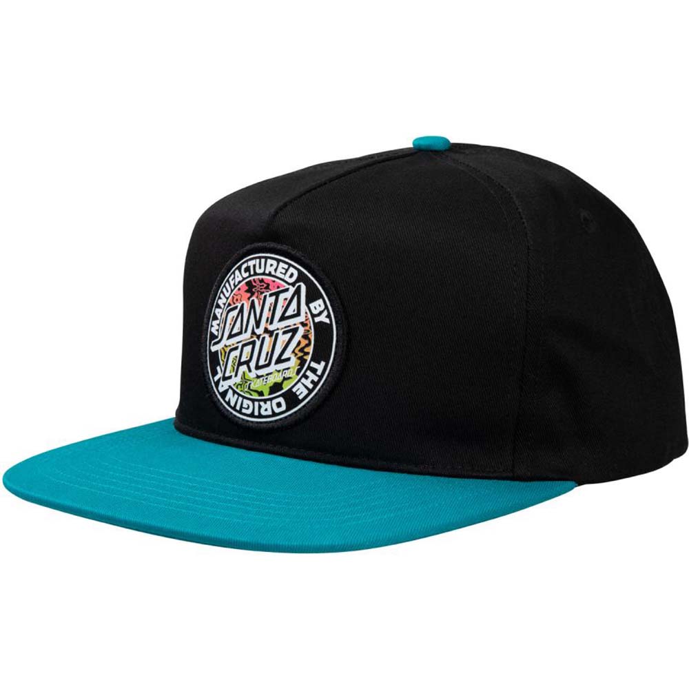 Santa Cruz Acidic MFG Dot Cap - Black/Verdegris
