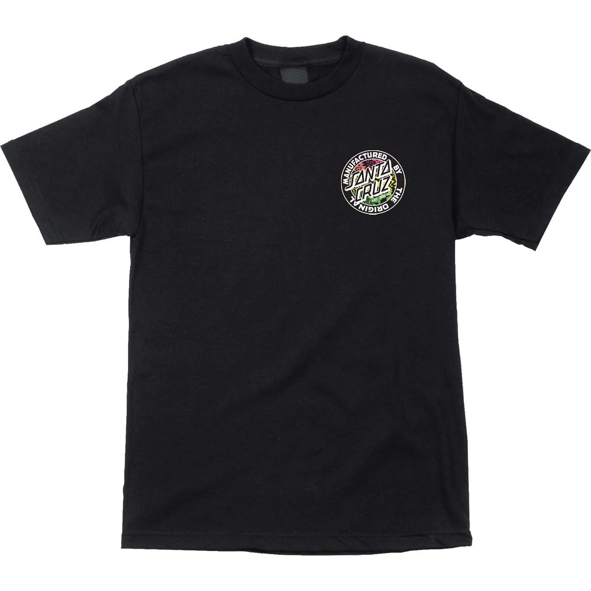 Santa Cruz Acidic MFG Dot T Shirt - Black