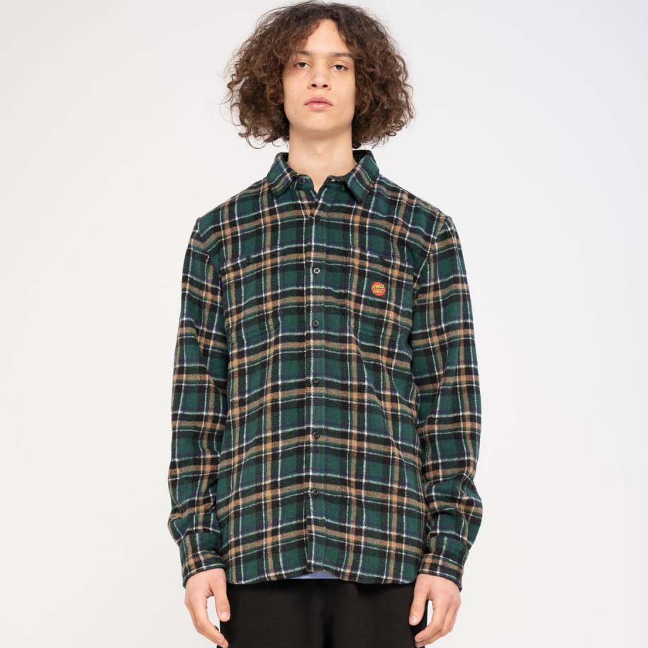 Santa Cruz Apex Shirt - Green/Multi