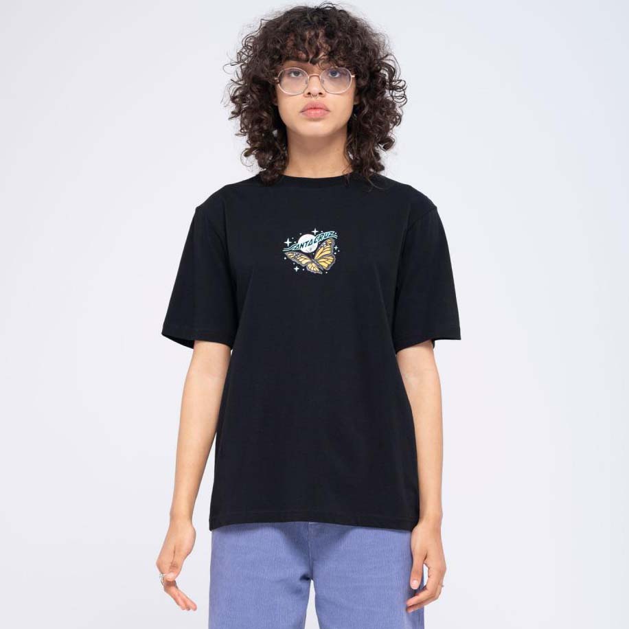 Santa Cruz Daisy Moon Dot Womens T Shirt - Black