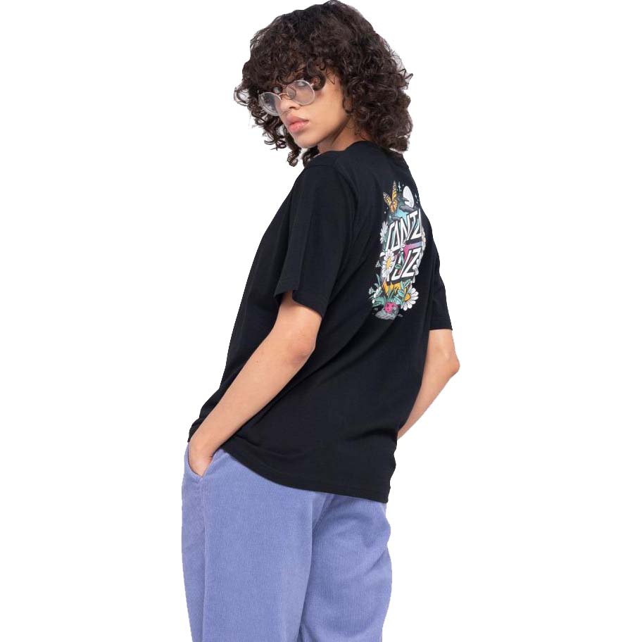 Santa Cruz Daisy Moon Dot Womens T Shirt - Black
