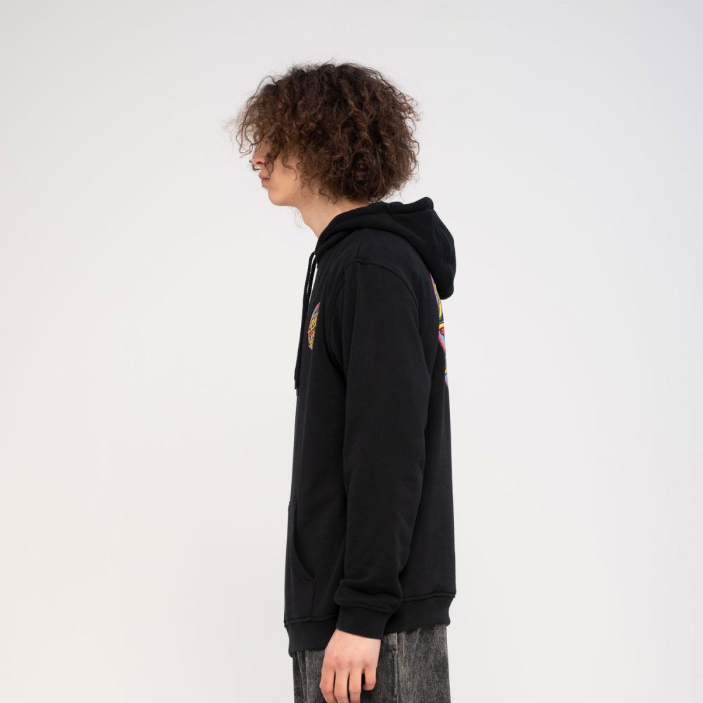 Santa Cruz Dressen Roses Dot Hoodie - Black