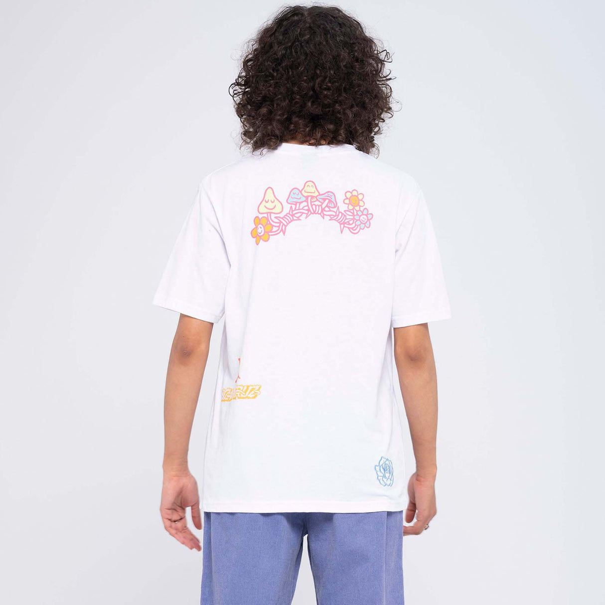 Santa Cruz SC Garden Womens T Shirt - White