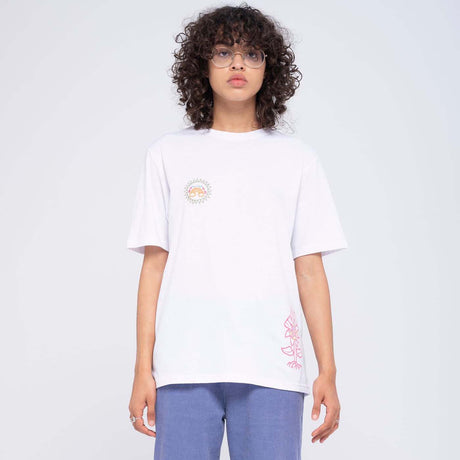 Santa Cruz SC Garden Womens T Shirt - White
