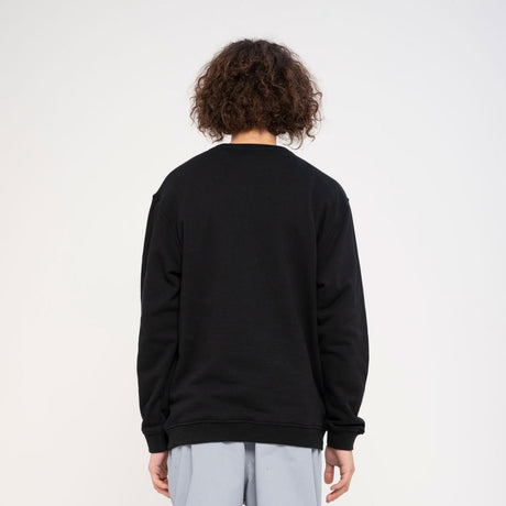 Santa Cruz Screaming Hand Divide Front Crew - Black