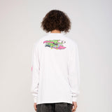 Santa Cruz Meek Slasher Longsleeve T Shirt - White