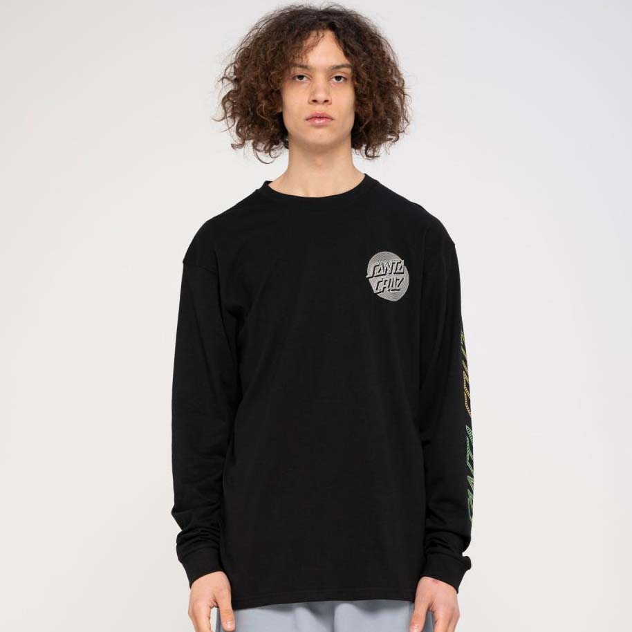 Santa Cruz Most Radiant Dot Longsleeve T Shirt - Black