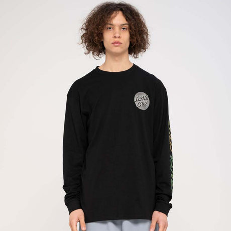 Santa Cruz Most Radiant Dot Longsleeve T Shirt - Black