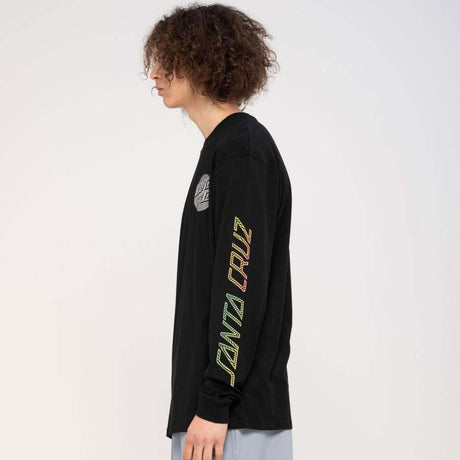 Santa Cruz Most Radiant Dot Longsleeve T Shirt - Black