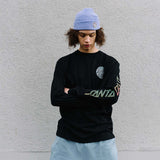 Santa Cruz Most Radiant Dot Longsleeve T Shirt - Black