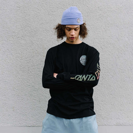 Santa Cruz Most Radiant Dot Longsleeve T Shirt - Black
