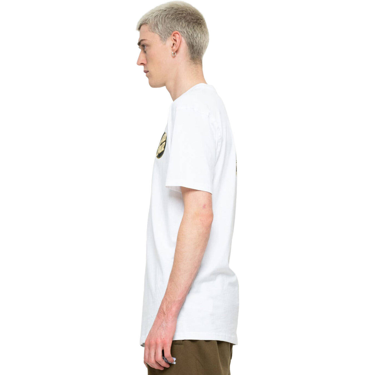 Santa Cruz Botanic Skull T Shirt - White