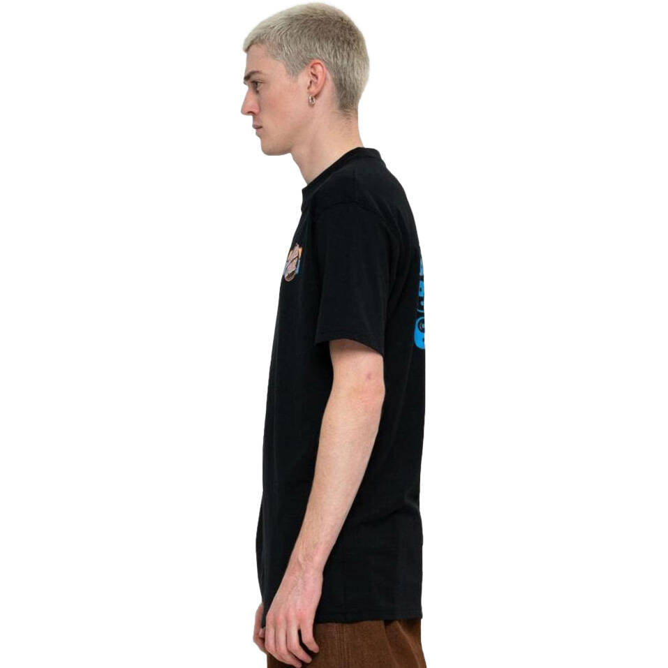 Santa Cruz Shark Trip T Shirt - Black