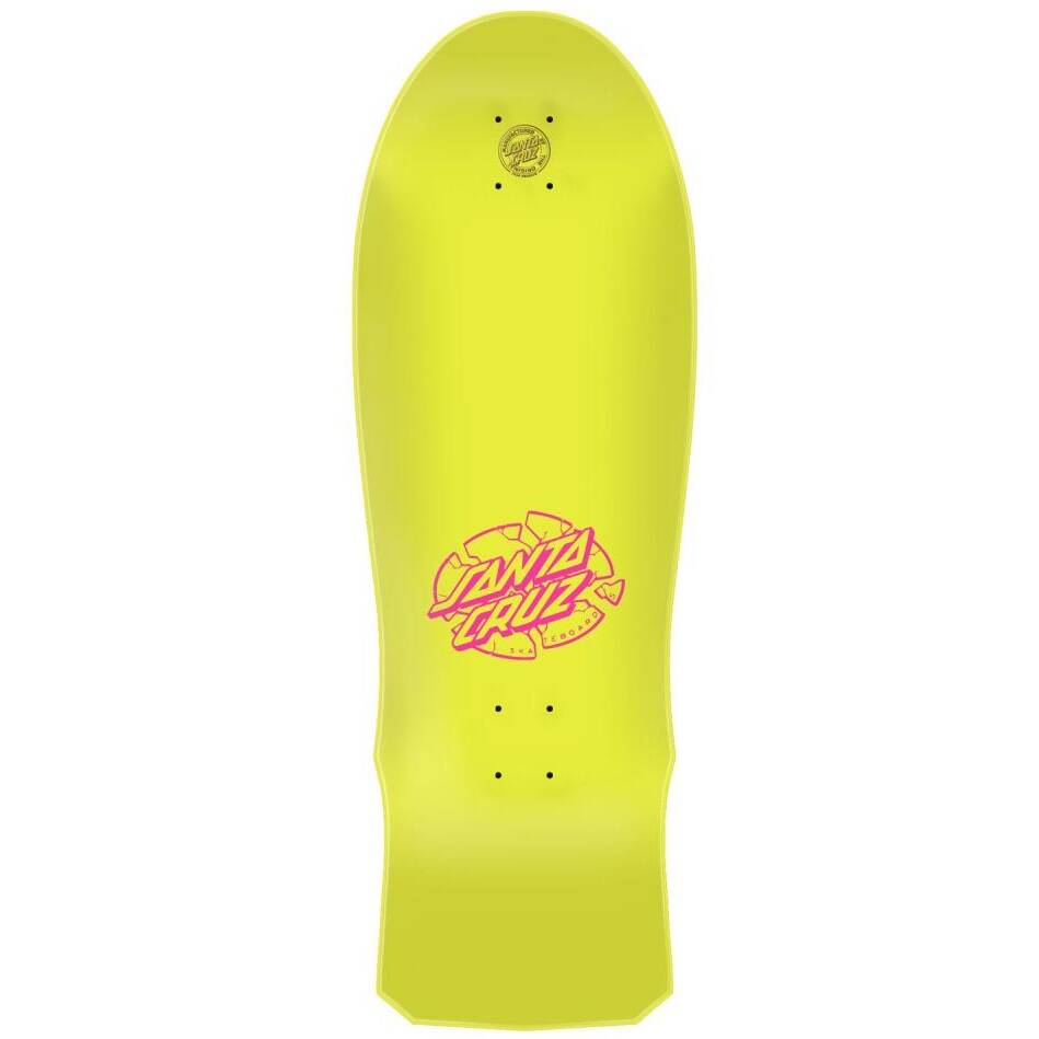 Santa Cruz Exploding Clock Skateboard Deck - Grabke 10.04"