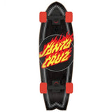 Santa Cruz Flame Dot Check Complete Cruiser - Black/Red/Yellow 27.7"