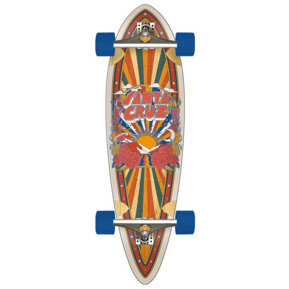 Santa Cruz Foxy Sun Pintail Complete Cruiser - Multi 33"