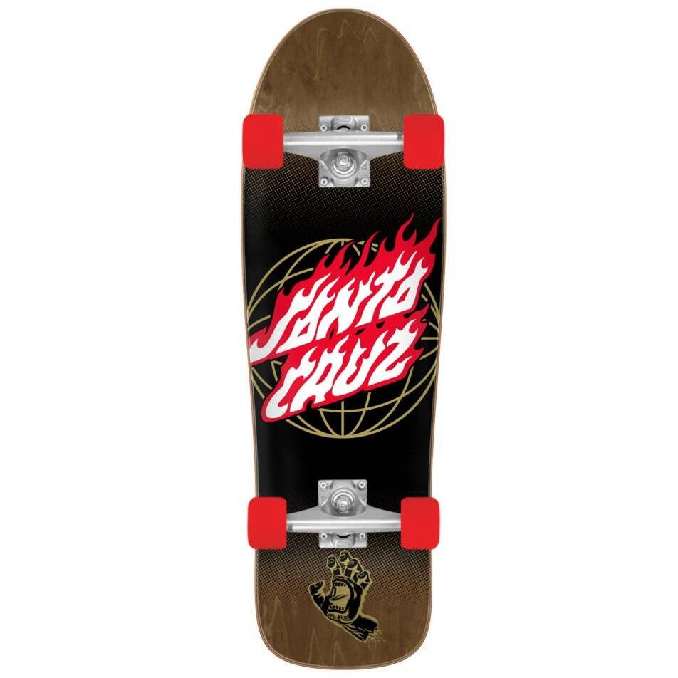 Santa Cruz Global Flame Dot Complete Cruiser - Multi 31.67"