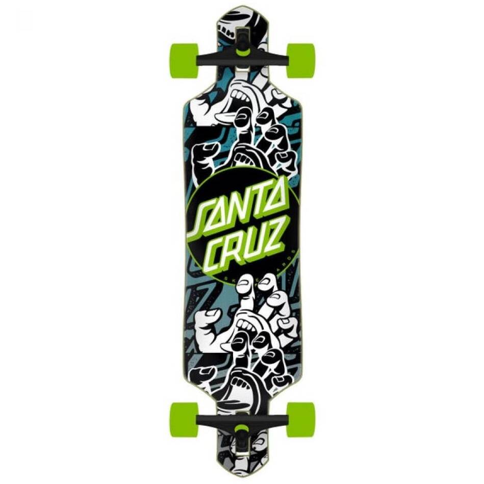 Santa Cruz Handled Dot Drop Through Complete - Multi 36"
