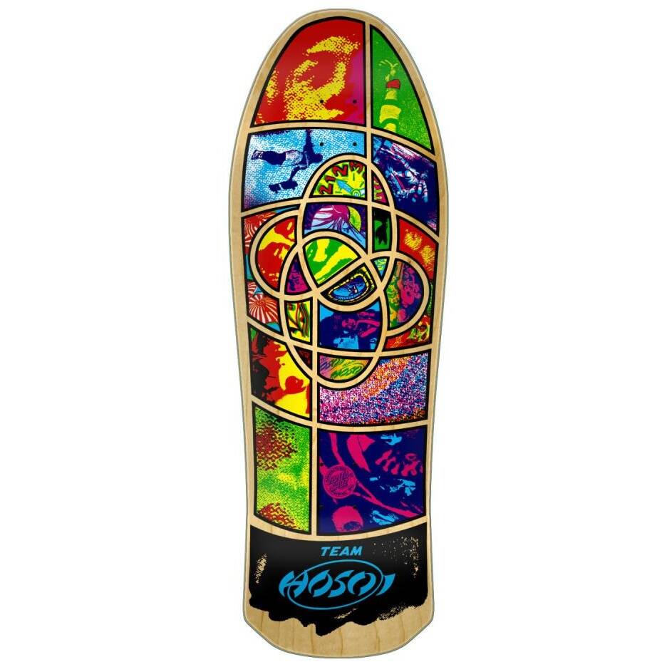 Santa Cruz Hosoi Irie Eye Skateboard Deck - Multi 9.95"