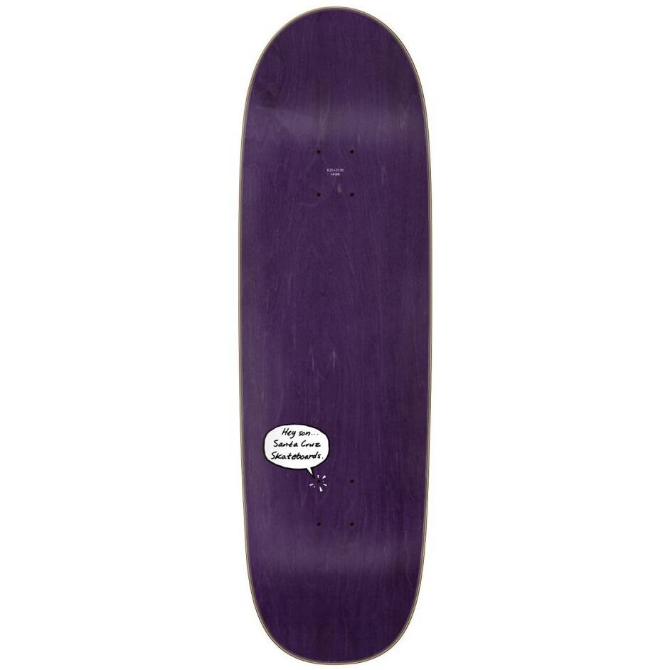 Santa Cruz Laugh It Up Skateboard Deck - Dressen 9.25"
