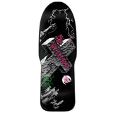 Santa Cruz Malba Tombstone Skateboard Deck - Black 10.24"
