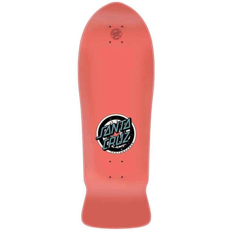 Santa Cruz Roskopp Three Skateboard Deck - Pink 10.17"