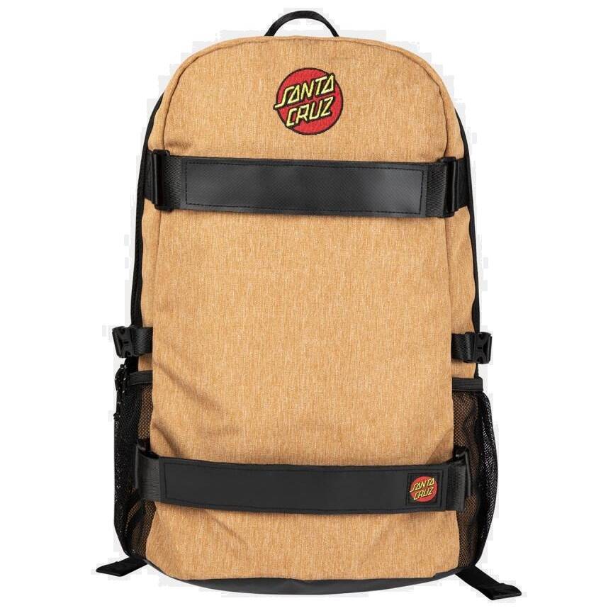 Santa Cruz Skatepack Classic Dot Emb Backpack - Biscuit
