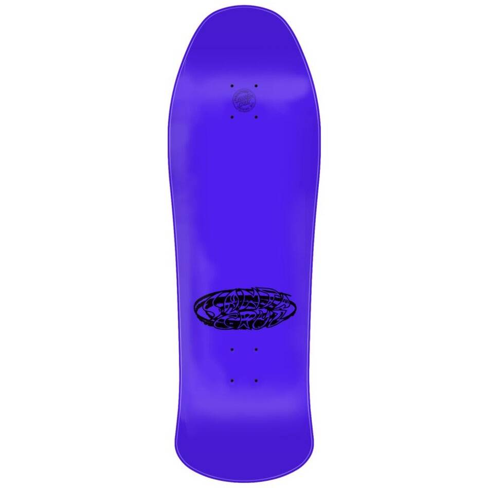 Santa Cruz Street Creep Skateboard Deck - Purple 10"