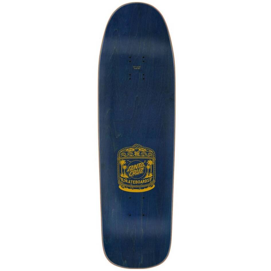 Santa Cruz Sumo Dog Skateboard Deck - Dressen 9.3"