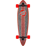 Santa Cruz Amoeba Dot Pintail Complete Longboard - 39''