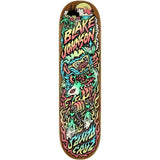 Santa Cruz Johnson Beach Wolf Two Skateboard Deck - Multi 8.375''