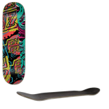 Santa Cruz No Pattern Dot Skateboard Deck - Multi 8''