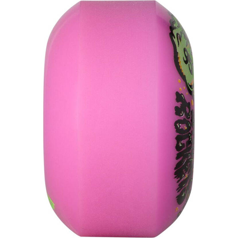 Santa Cruz Slime Balls Snot Rockets Pastel 95a Skateboard Wheels - Pink 54mm