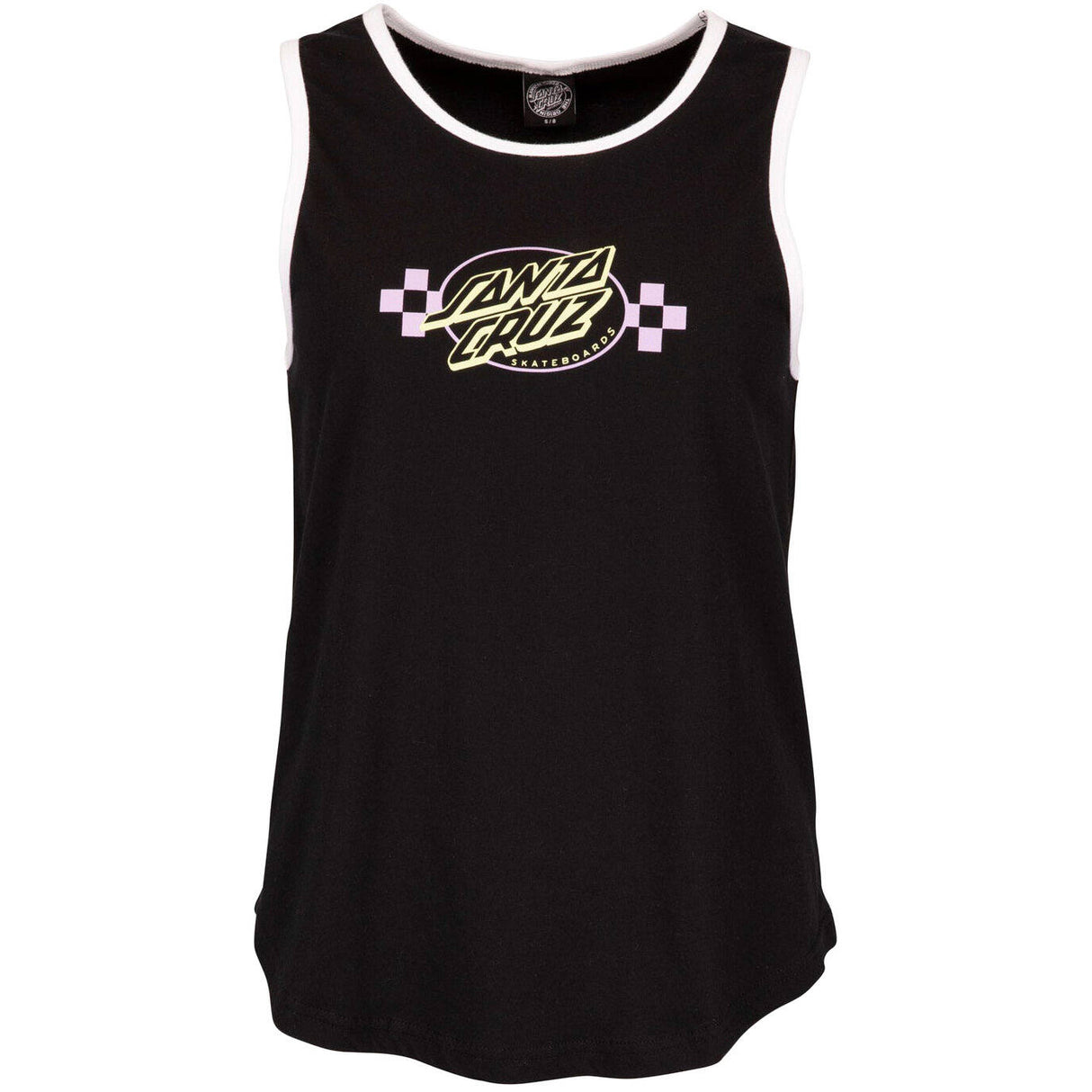 Santa Cruz Absent Contest Oval Vest - Black