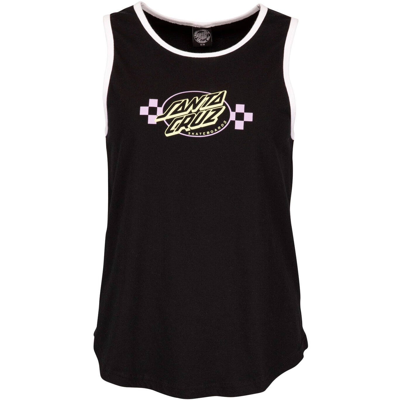 Santa Cruz Absent Contest Oval Vest - Black