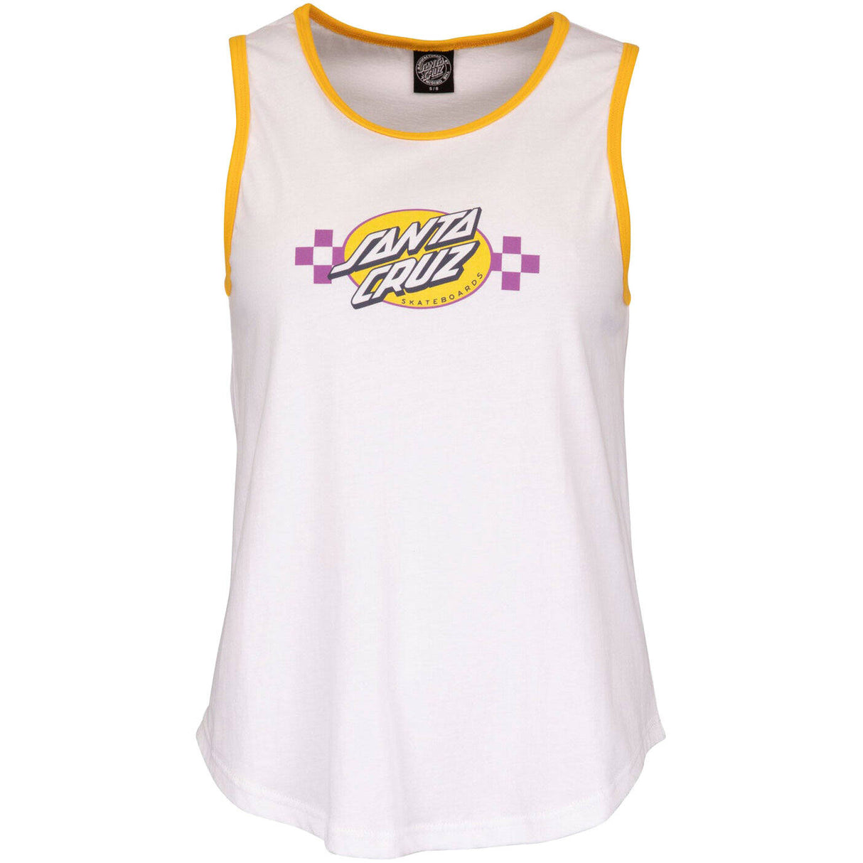 Santa Cruz Absent Contest Oval Vest - White