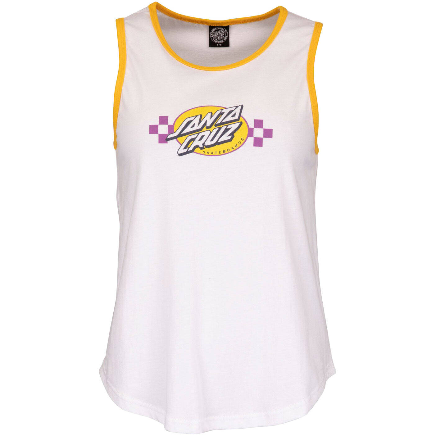 Santa Cruz Absent Contest Oval Vest - White