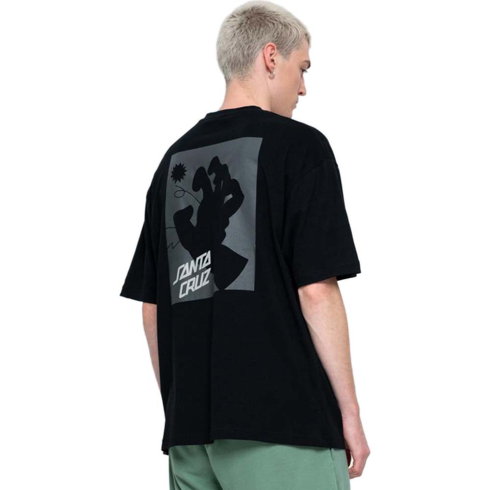 Santa Cruz Box Sketch T Shirt - Black