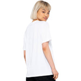 Santa Cruz Checkerbloom Strip Womens T Shirt - White